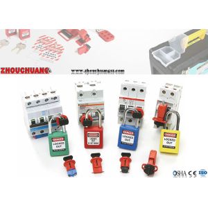 Glass Filled Lock Out Tag Out For Circuit Breakers Nylon PA Material