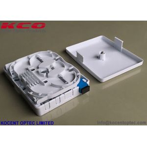 KCO-FTB-02N 2 Port 2 Core Fiber Optic Termination Box FTTH Indoor Face Plate