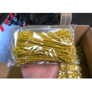 BWG22 Plastic Coated And Copper Plated Loop Tie Wire