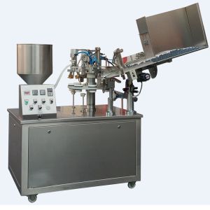 Automatic Soft Plastic Tube Filling Machine For Ointment / Toothpaste / Cosmetic
