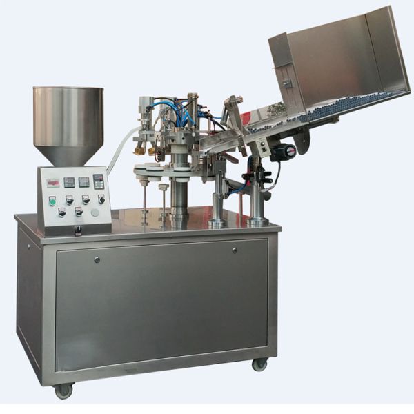 Automatic Soft Plastic Tube Filling Machine For Ointment / Toothpaste / Cosmetic