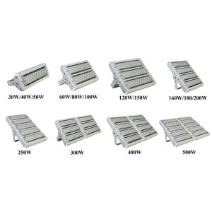 Outside 500w High Power Led Flood Light Waterproof 120 Lm / W 5 Years Guarantee