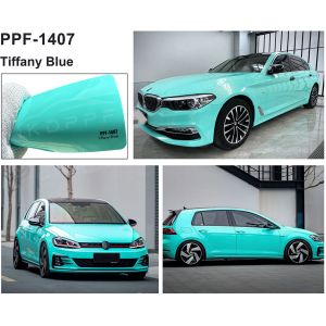 Cheap 1.52X16m Blue Color Paint Protection Film Self Adhesive Color PPF Film for sale