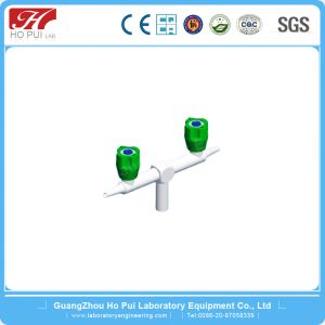 Deck Mount Laboratory Faucets Brass With Double / Single Outlet