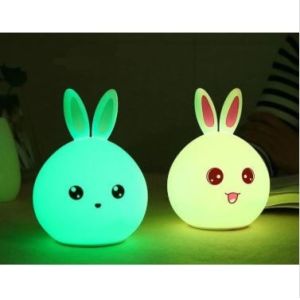 Custom 120mm Rabbit Night Light Silicone Household Items