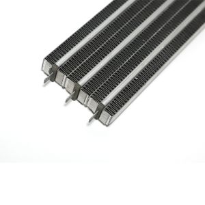 Corrugated Aluminum Alloy Fin PTC Heater with High Temperature Silicone Rubber