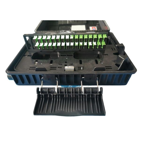 TCP Network FTTX FTTH 32 Cores PLC Splitter Distribution Box for Outdoor Wall