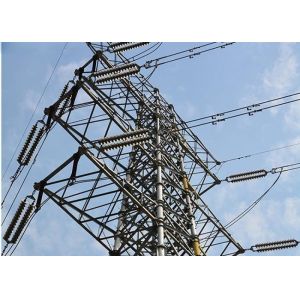 4.8S / 6.8S / 8.8S Transmission Line Steel Towers , High 500 Kv Transmission