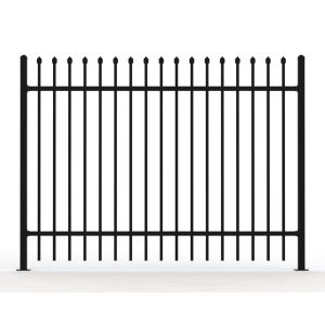 China Australia Standard Steel Tubular Fence for Sale available 2 rail ,3 rails and 4 rails on sale