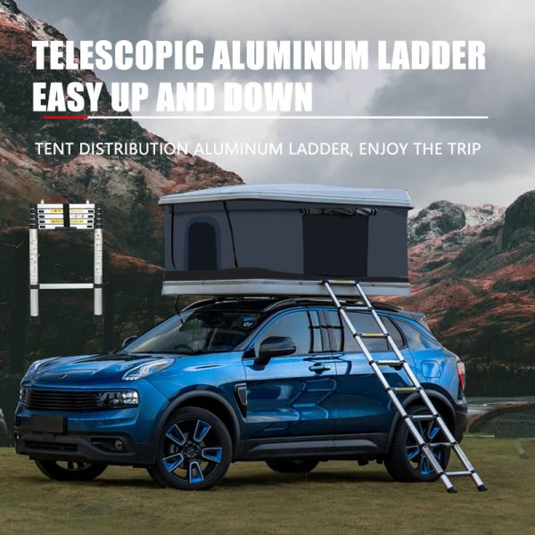 Quality OEM Canvas Car Roof Top Camping Tent Customized 2-3 / 3-4 Person wholesale