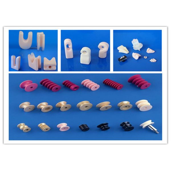 Quality High Temperature Resistance Insulation Fine Polished Alumina Ceramic Guides wholesale