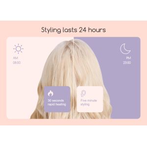 Rotating Electric Curling Iron , Big Wave Automatic Curling Iron