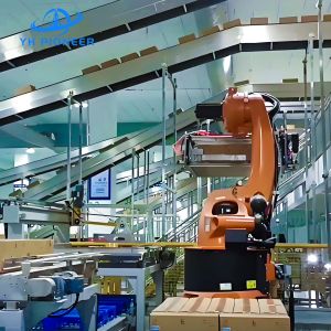 Robust Fully Layer Automatic Palletizing Systems 10kW 4-5 Axis Palletizer