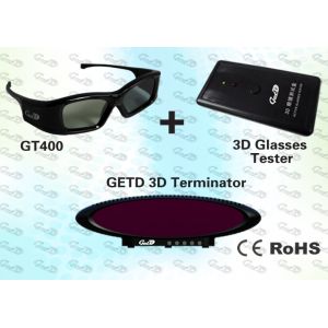 3D vision IR emitter and glasses for 3D Cybercafé