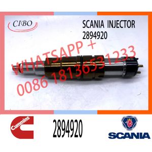 Diesel Common Rail Fuel Injector 2086663 1933613 1881565 2894920 For ISX SCANIA