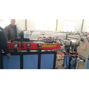 Durable Plastic Pipe Extrusion Line / PE Double Wall Corrugated Pipe Making