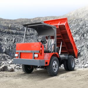 China Diesel Engine Underground Mining Truck 3.5 Ton With Strong Kinetic Energy on sale