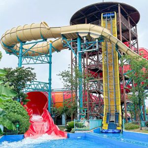 Backyard Water Play Equipment Water Theme Park Equipment Aqua Park Small Speaker