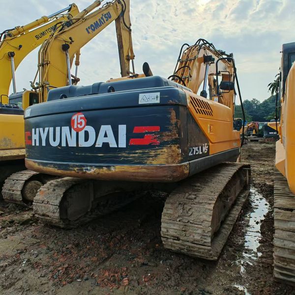 Robust Construction Used HYUNDAI Excavator 220LC-9S Old Hydraulic Excavator Machine