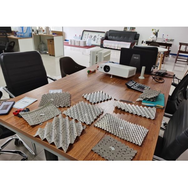 250Y SS316L Distillation Structured Tower Packing 800mm Diameter