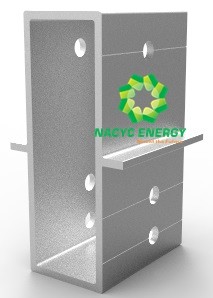 Sturdy Reliable Structure Solar Panel Pole Mount Bracket For Solar Plant