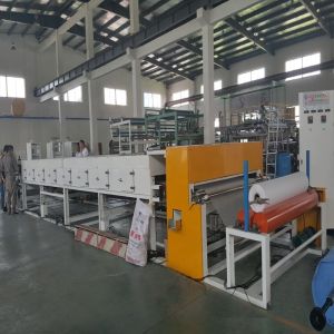 Automatic 60kw Textile Machinery Fabric Scattering Powder Interlining Coating