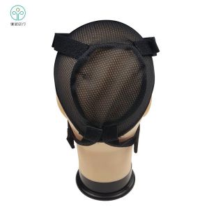 Black Color Mesh Full Face Headgear for Hans Rudolph Mask Reusable and Washable