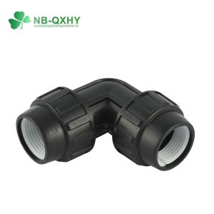 Type Black PP Cross Tee for Agriculture Irrigation Pipe Fittings Made of 100%