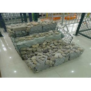 Erosion Control Galvanized Gabion Stone Fence
