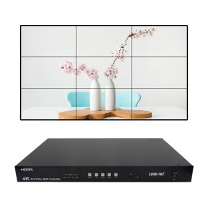 Ultra HD 4K Video Wall Controller HDMI DP 3x3 Video Wall Processor VGA USB Type