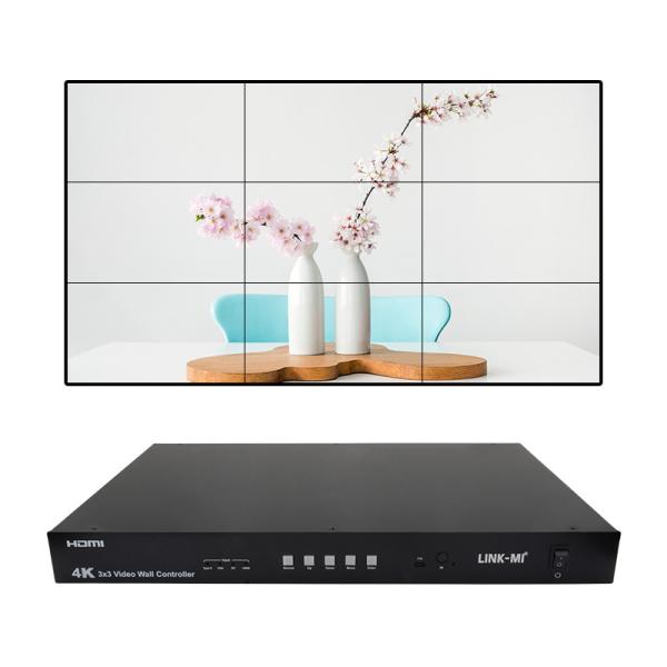 Quality Ultra HD 4K Video Wall Controller HDMI DP 3x3 Video Wall Processor VGA USB Type-C wholesale