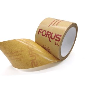 Water Activated Non Reinforced Custom Kraft Tape for sealing