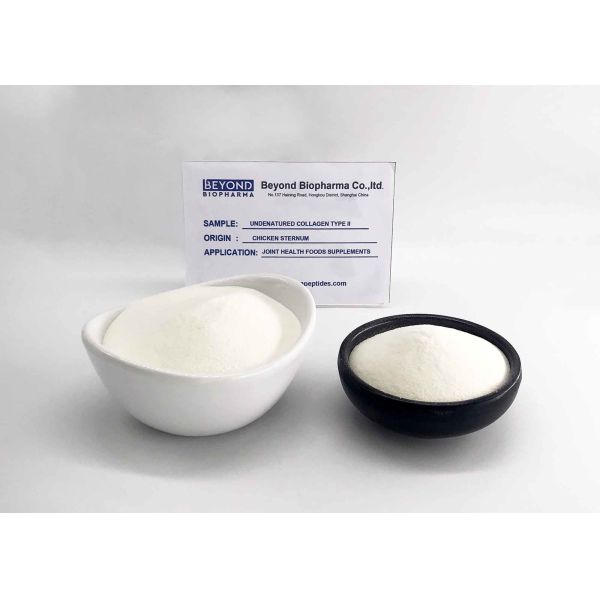 None Hydrolyzed Undenatured Type Ii Collagen Powder with Good Flowability for