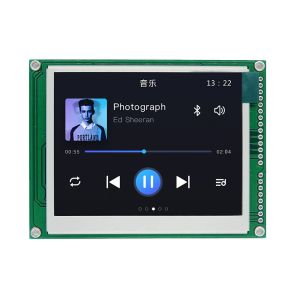SPI Interface 400 Cd/M2 Car LCD Display 3.5 Inch Dashboard Screen 320x240