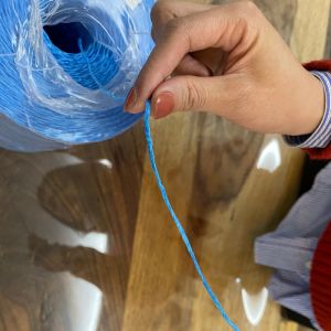 2% UV Resistance 1500m/Kg Tomato Pepper Tying Twine 2-5kg/Roll White Green Blue