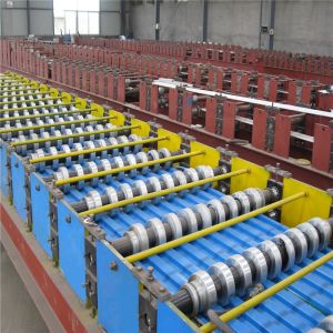 Automatic Volume Shutter Door Roll Forming Machine With Computer Control