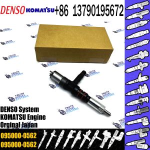 SA6D140E-3/3H Common Rail Injector 095000-0561 095000-0562 For KOMA-TSU 6218-11