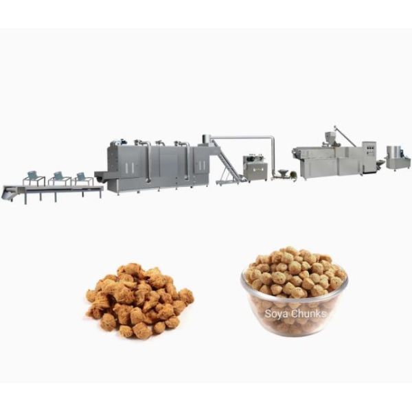 12 Month Warranty Soya Extruder Machine , soybean processing equipment