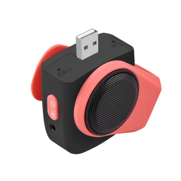 Wireless Charging Portable USB Bluetooth Speaker With Pendrive Support Flash