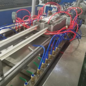 55/120 PVC Trunking Extrusion Line Double Screw PVC Cable Trunking Machine