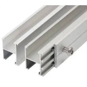 Aluminum Alloy Guide Rail Photovoltaic Bracket Accessor Metal H-Type Solar