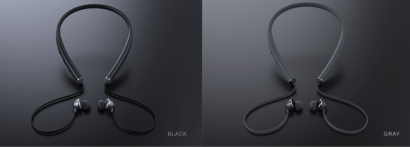 Aluminium Alloy + PC + ABS Mobile Phone Accessories Neckband Magnetic In Ear Headphones