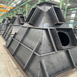 Cheap Customized Dust Collector Silos Boiler Steel Structure For Power Plant Construction for sale