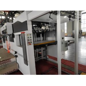 Automatic Flat Bed Corrugated Board Die Cutting Creasing Machine with High