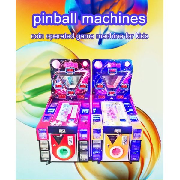 100W Coin Operated Amusement Arcade Machine Cannonball Kids Game Machine