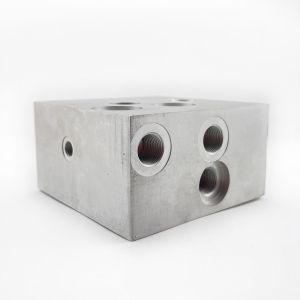 Customized Carbon Steel Hydraulic Manifold Block Fully Customizable and RoHs