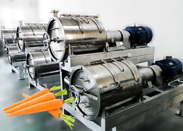 Juice Extracting Carrot Processing Machine High Efficiency Carrot Processing