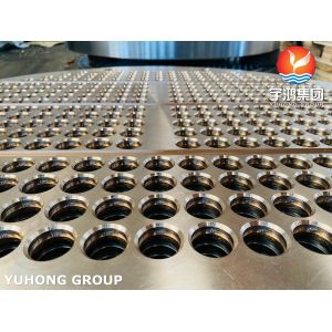 ASME SB171 C71500 Copper Nickel 70/30 Tube Sheet used in Heat Exchangers