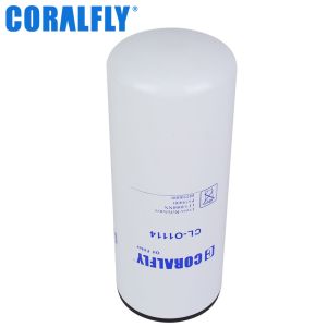 Standard Size LF14000NN CORALFLY Lube Oil Filter M95×2.5