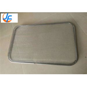 Metal Wire Mesh Perforated Baking Tray Hanger Fruit Vegetable Basket Anti Rust